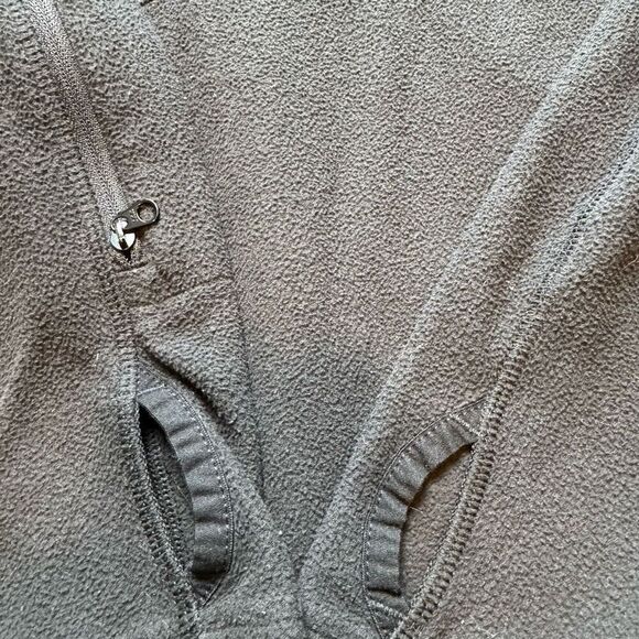 The North Face Quarter Zip Pullover Jacket Fleece Black Women’s Size XL - Picture 5 of 7
